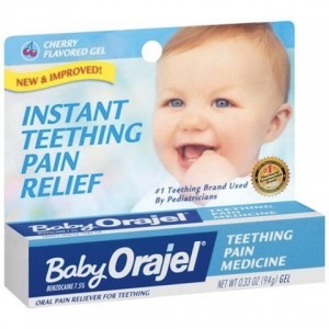 baby gum numbing gel